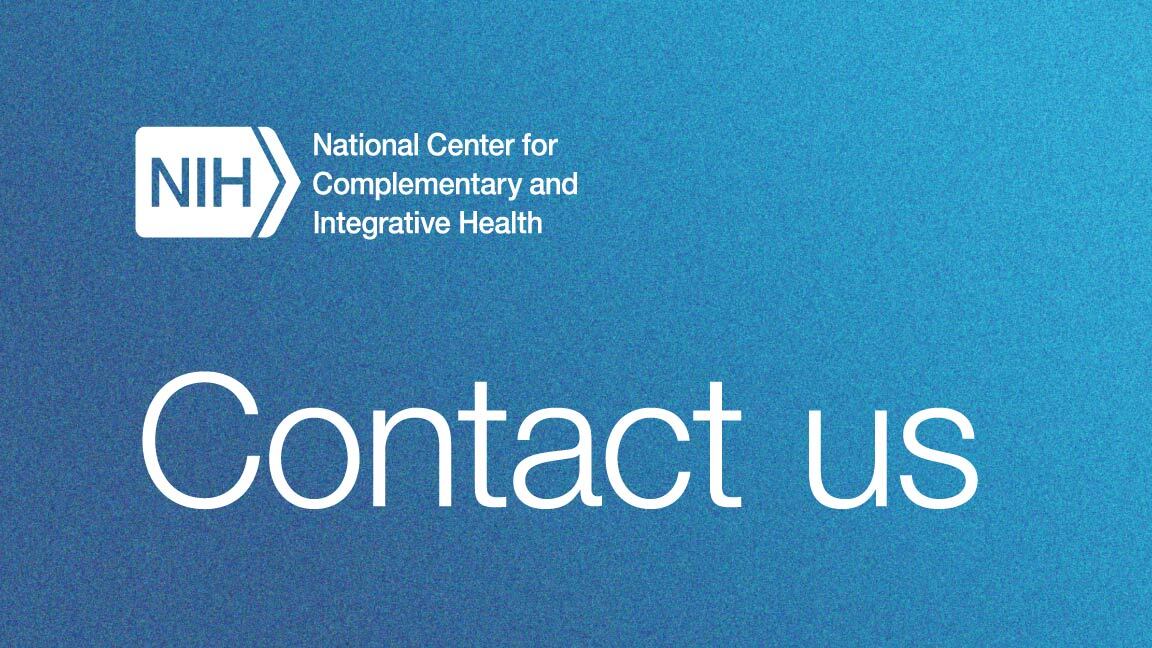 Contact An NCCIH Program Director | NCCIH