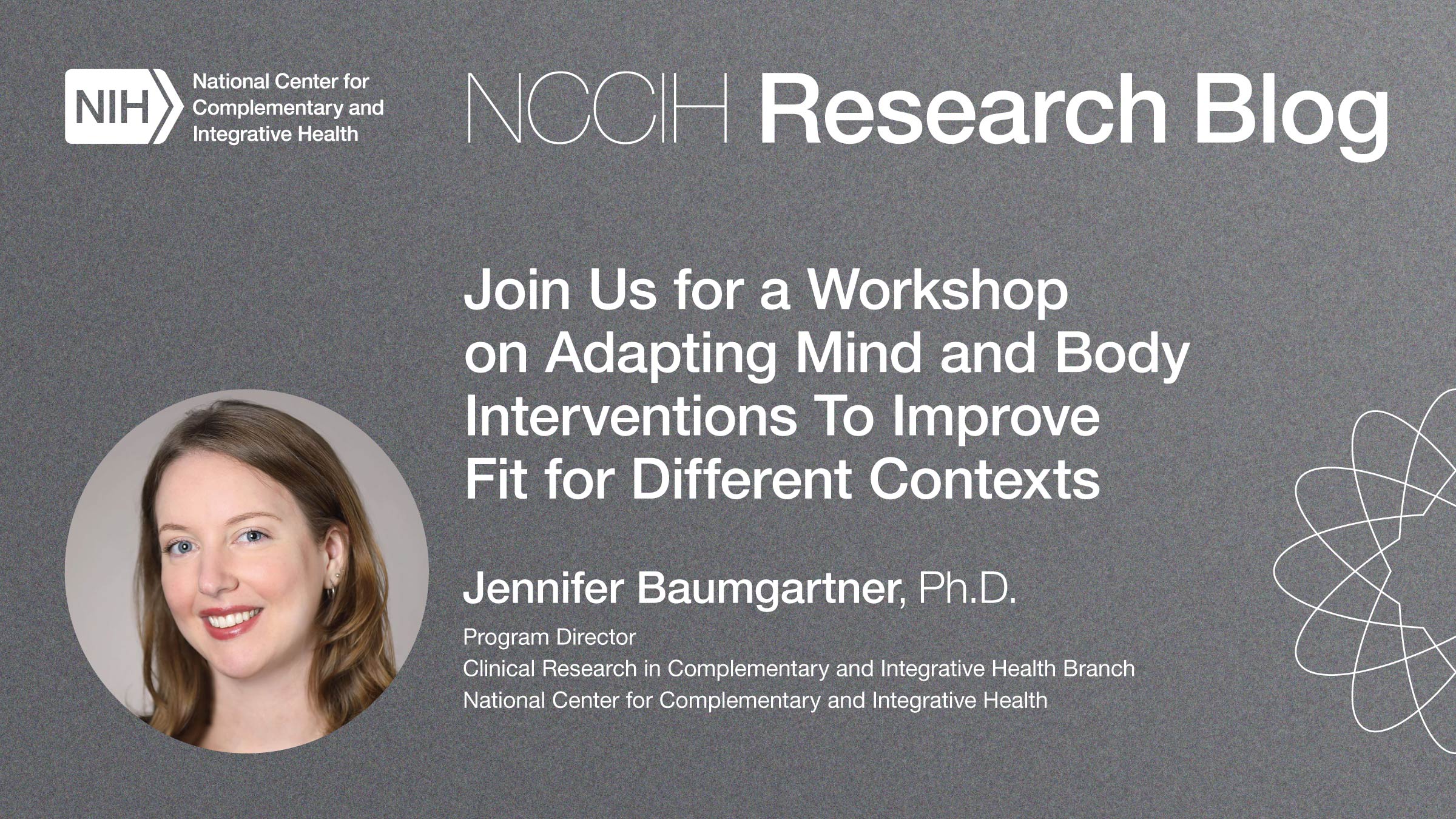 Join Us for a Workshop on Adapting Mind and Body Interventions To ...
