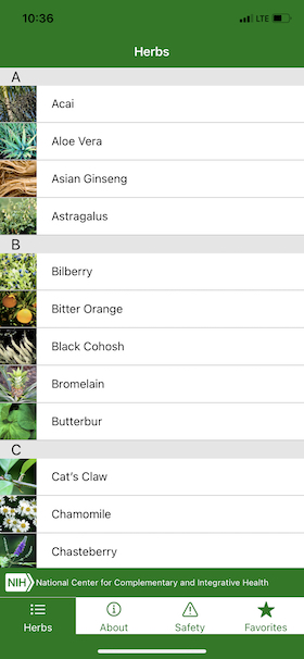 Herbs app
