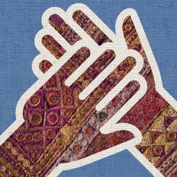 silhouette of hands