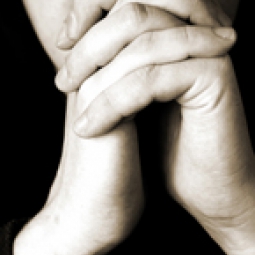 Hands in prayer