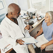 Doctor Talking to a Patient