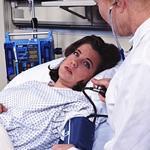 Nurse Taking Blood Pressure